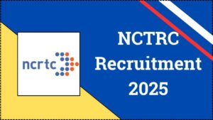 NCRTC Recruitment 2025