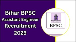 Bihar BPSC Assistant Engineer Recruitment 2025