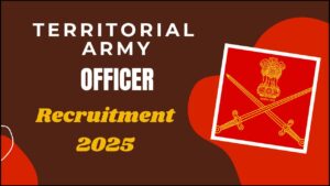 Territorial Army Recruitment 2025