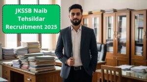 JKSSB Naib Tehsildar Recruitment 2025