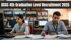 BSSC 4th Graduation Level Recruitment 2025